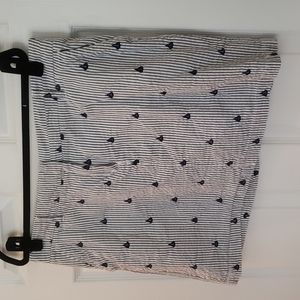 Seersucker sailboat skirt
